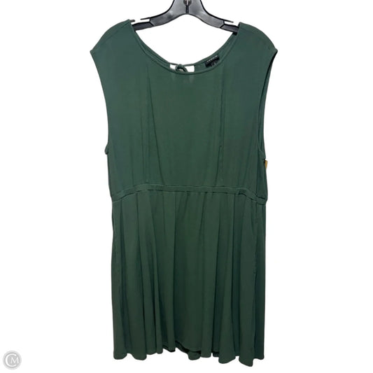 Dress Casual Short By Torrid In Green, Size: 2x