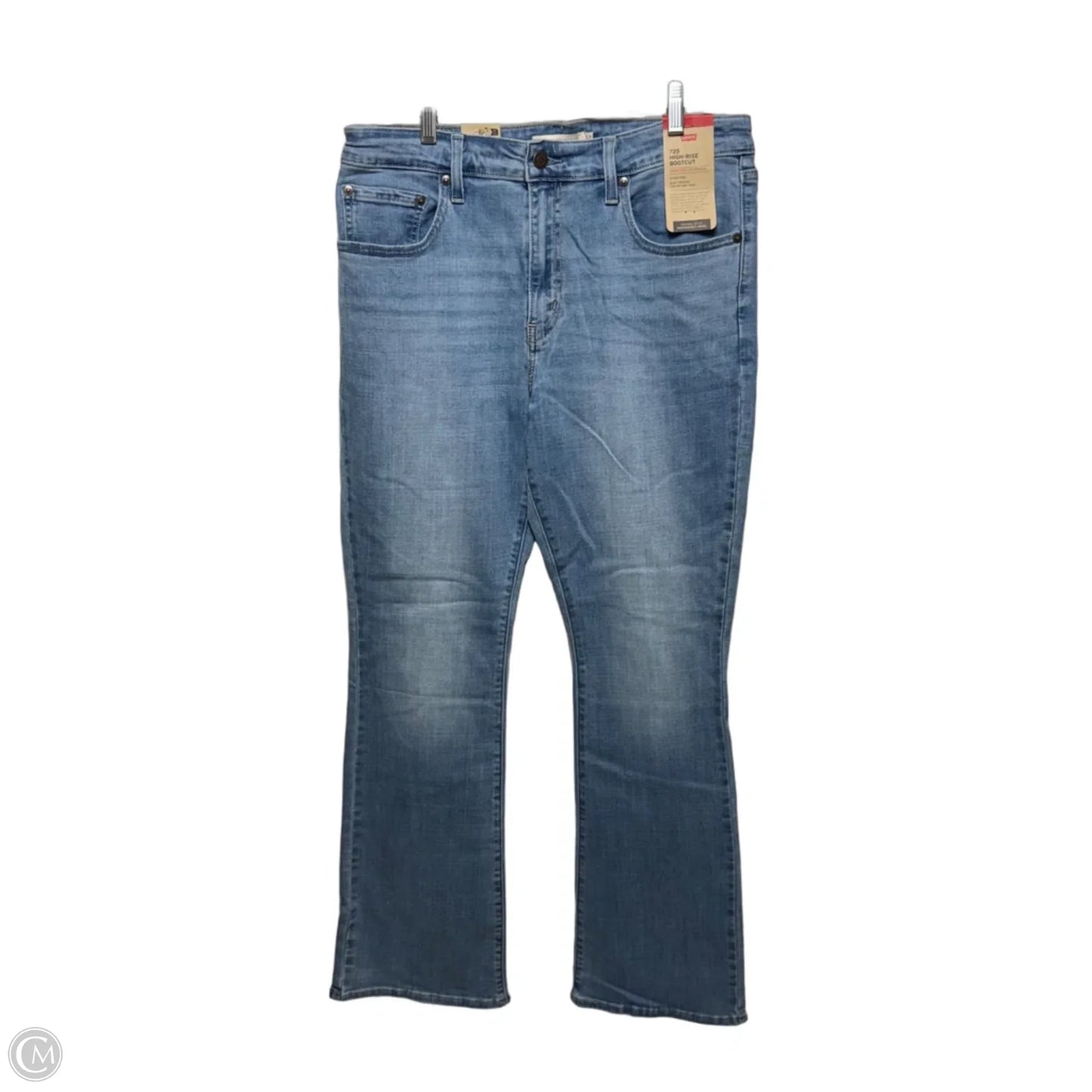 725 Jeans High-Rise Boot Cut By Levis In Blue Denim, Size: 14/ 32x32