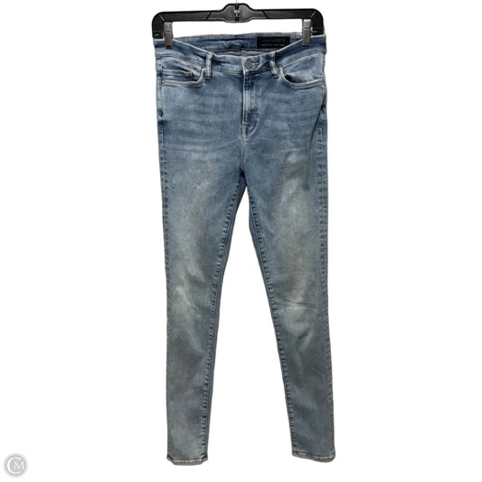 Grace Skinny Jeans Designer By All Saints In Blue Denim, Size: 10/30