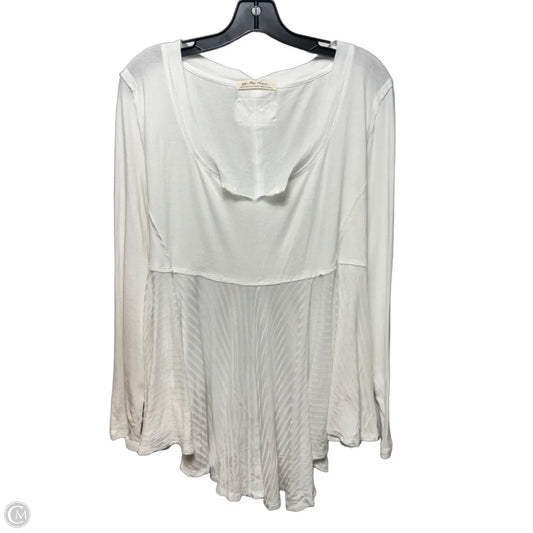 Top Long Sleeve By We The Free In White, Size: Xl