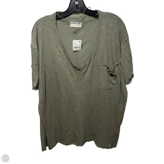 Top Short Sleeve By We The Free In Dried Basil, Size: Xl