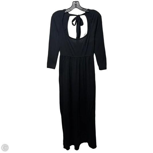 Sylvie Open Back Maxi Dress By Free People Beach In Black, Size: XS