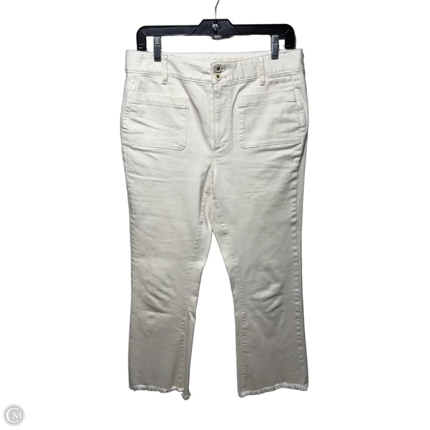 Jeans Boot Cut By Spartina In Cream Denim, Size: 10