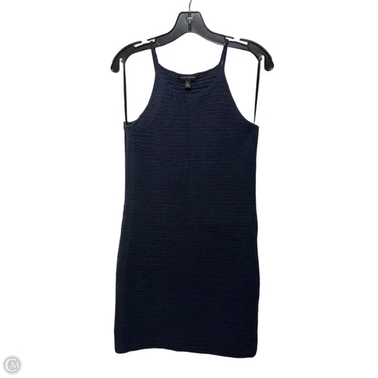 Knit Dress Casual Short By Banana Republic In Navy, Size: M