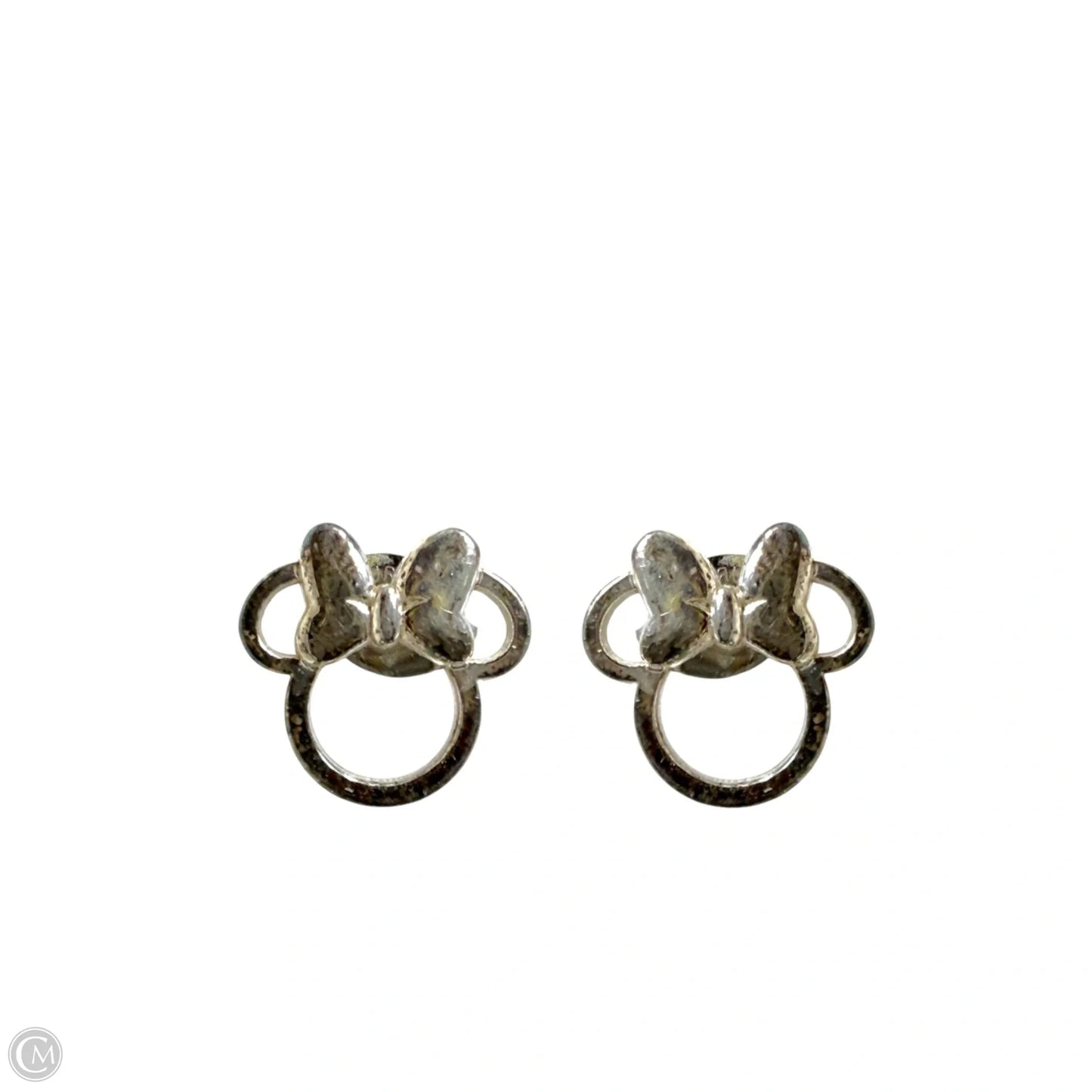 Sterling Silver Minnie Mouse Stud Earrings By Disney