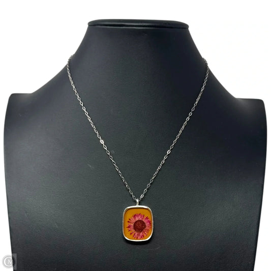 Pressed Flower Necklace By Shari Dixon
