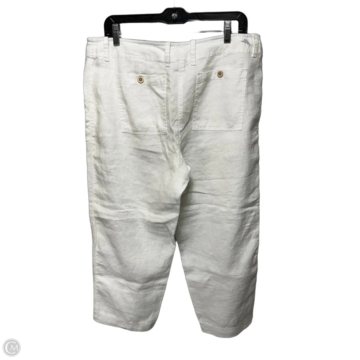 Pants Linen By Tommy Bahama In White, Size: 10