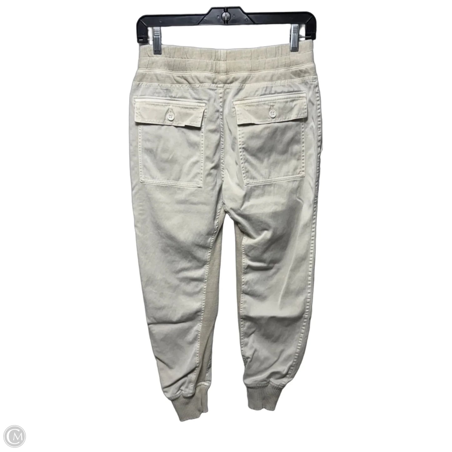 Pants Joggers By James Perse In Cream, Size: S
