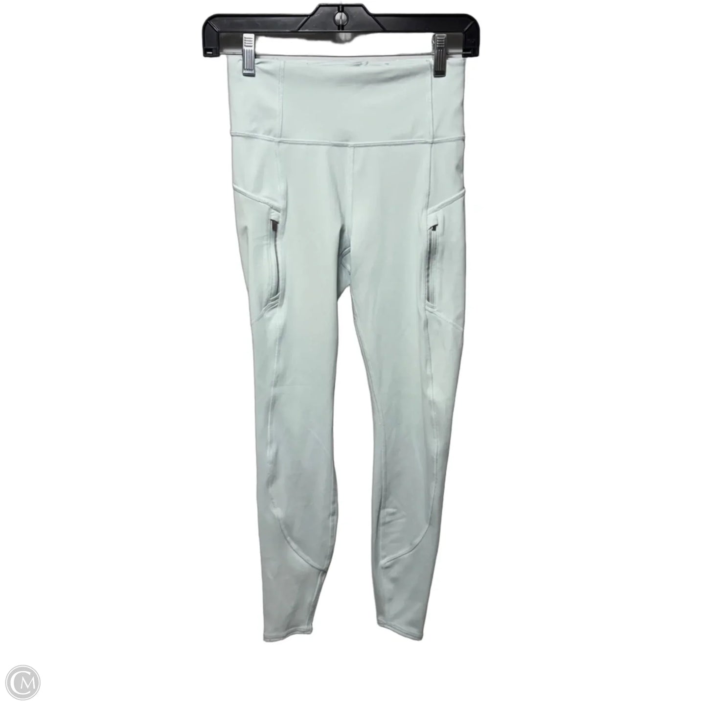 Athletic Leggings By Athleta In Aqua, Size: Xs