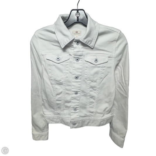 Jacket Denim By Adriano Goldschmied In White, Size: S