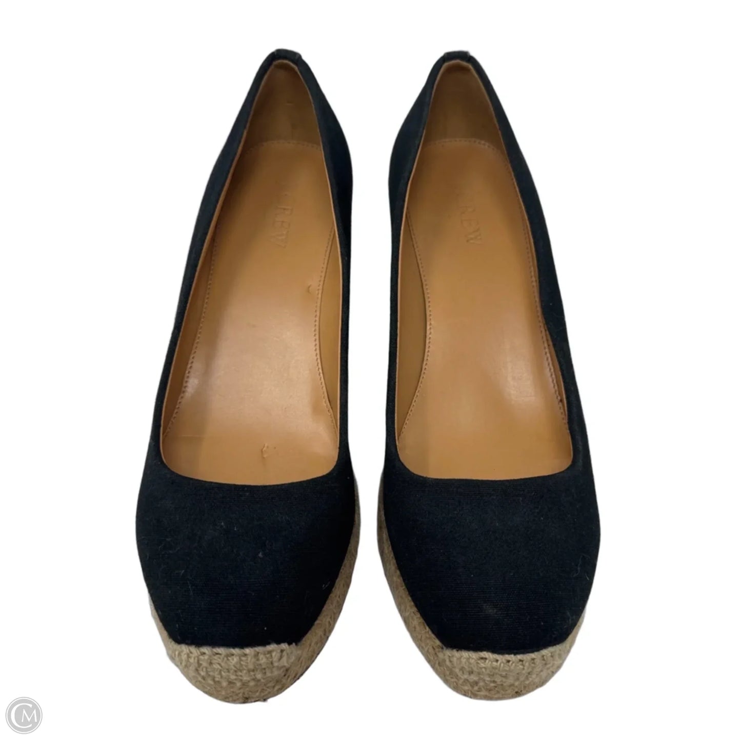 Seville Wedge Espadrilles By J. Crew In Black, Size: 7.5