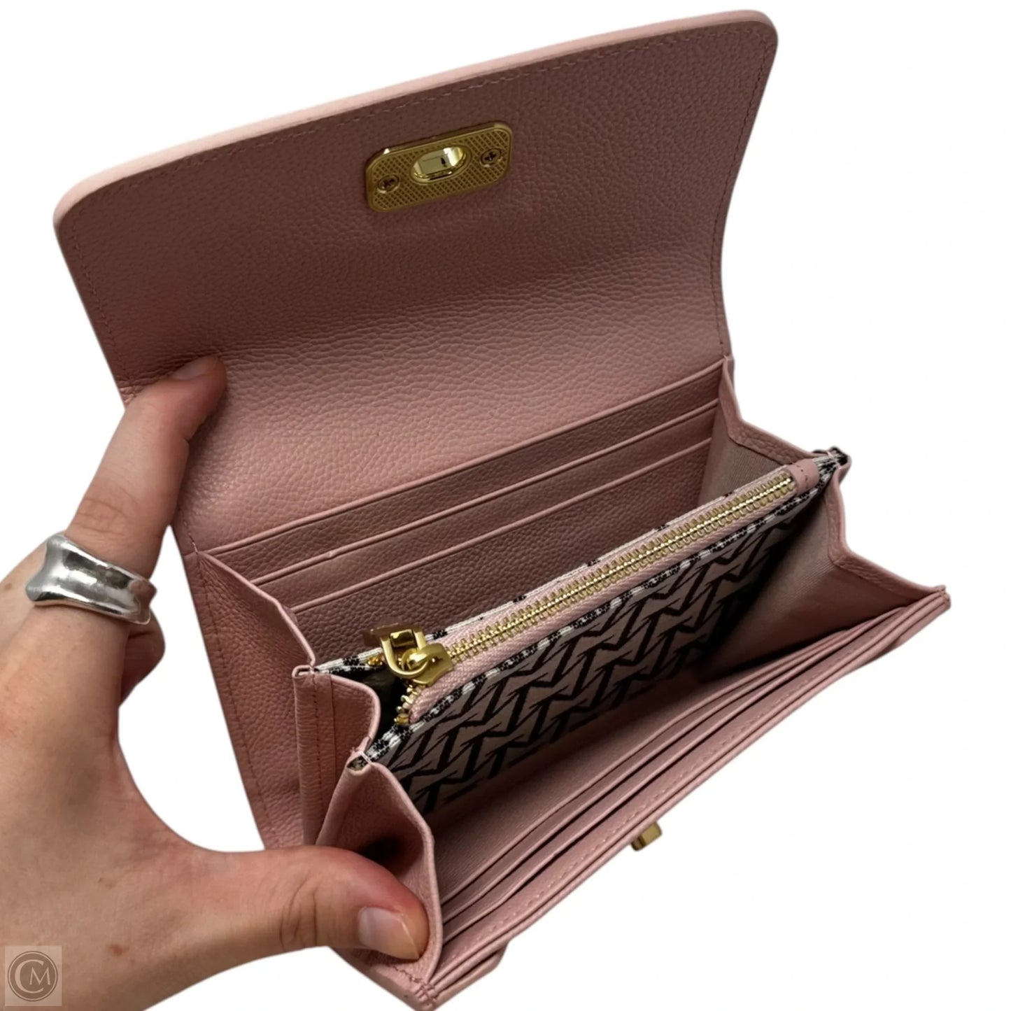 Larissa Wallet Leather By Moncrief, Size: Medium