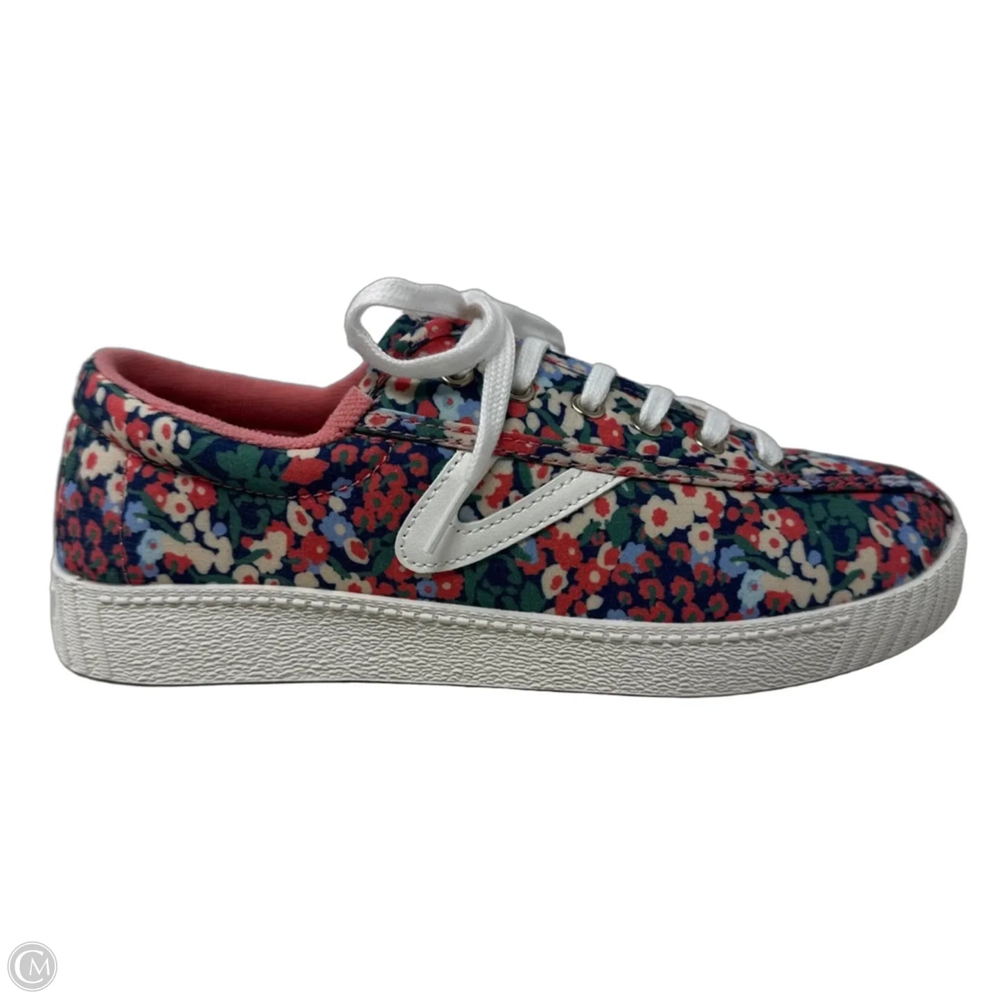 Shoes Sneakers By Tretorn In Floral Print, Size: 6.5