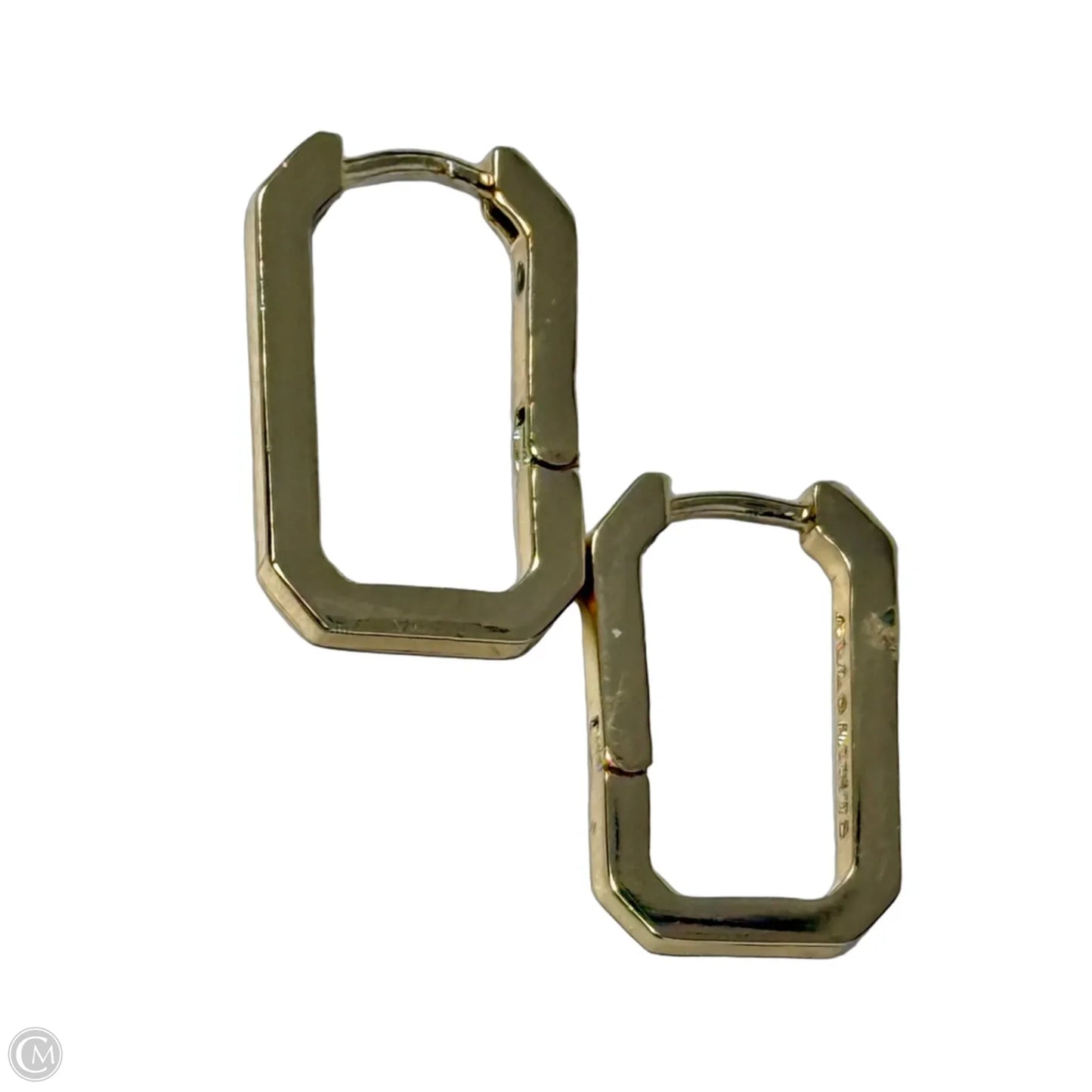 Rectangle Hoop Earrings Designer By All Saints