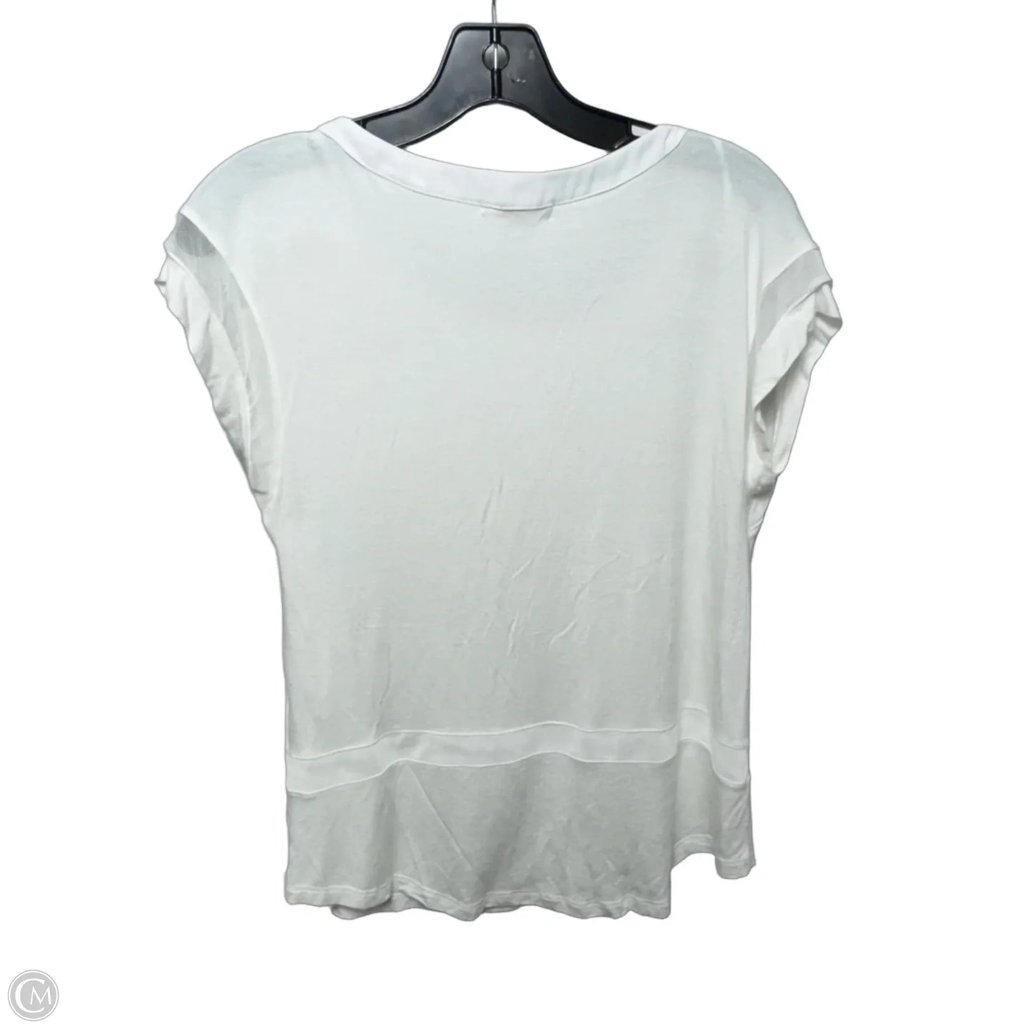 Top Short Sleeve By Pleione In White, Size: S