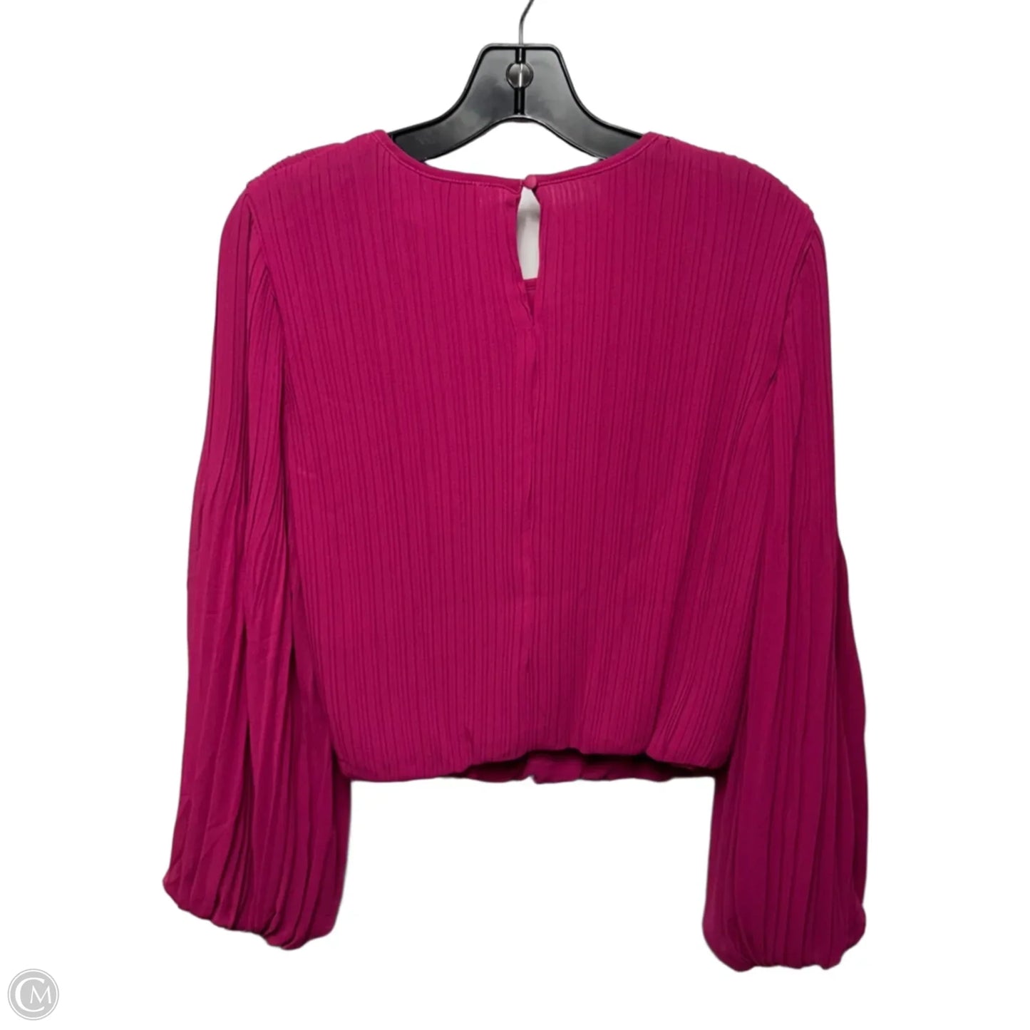 Nalia Top Long Sleeve By Pinch In Magenta, Size: M