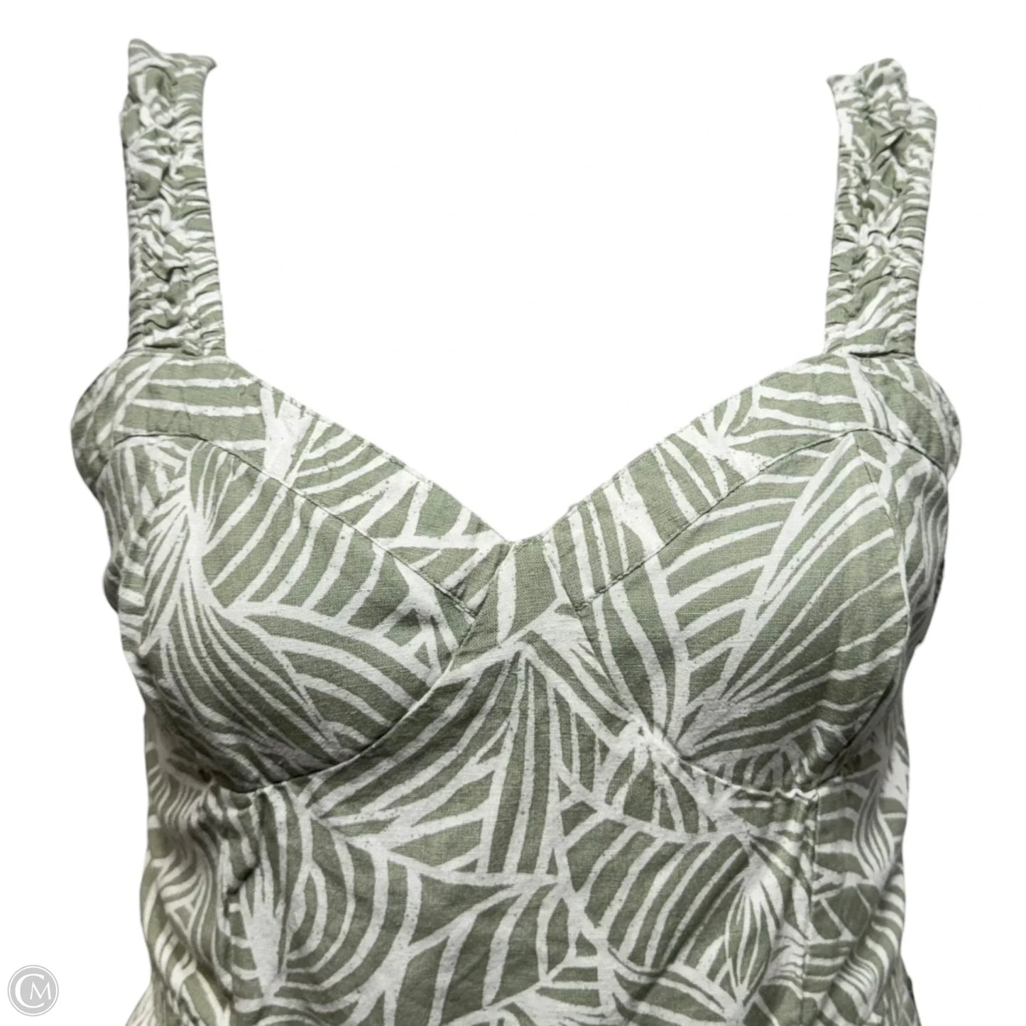 Matching Set By Midnight Sky In Green & White, Size: L