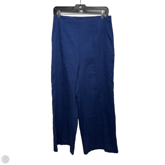 Pants Wide Leg By Maeve In Blue, Size: 8 Tall