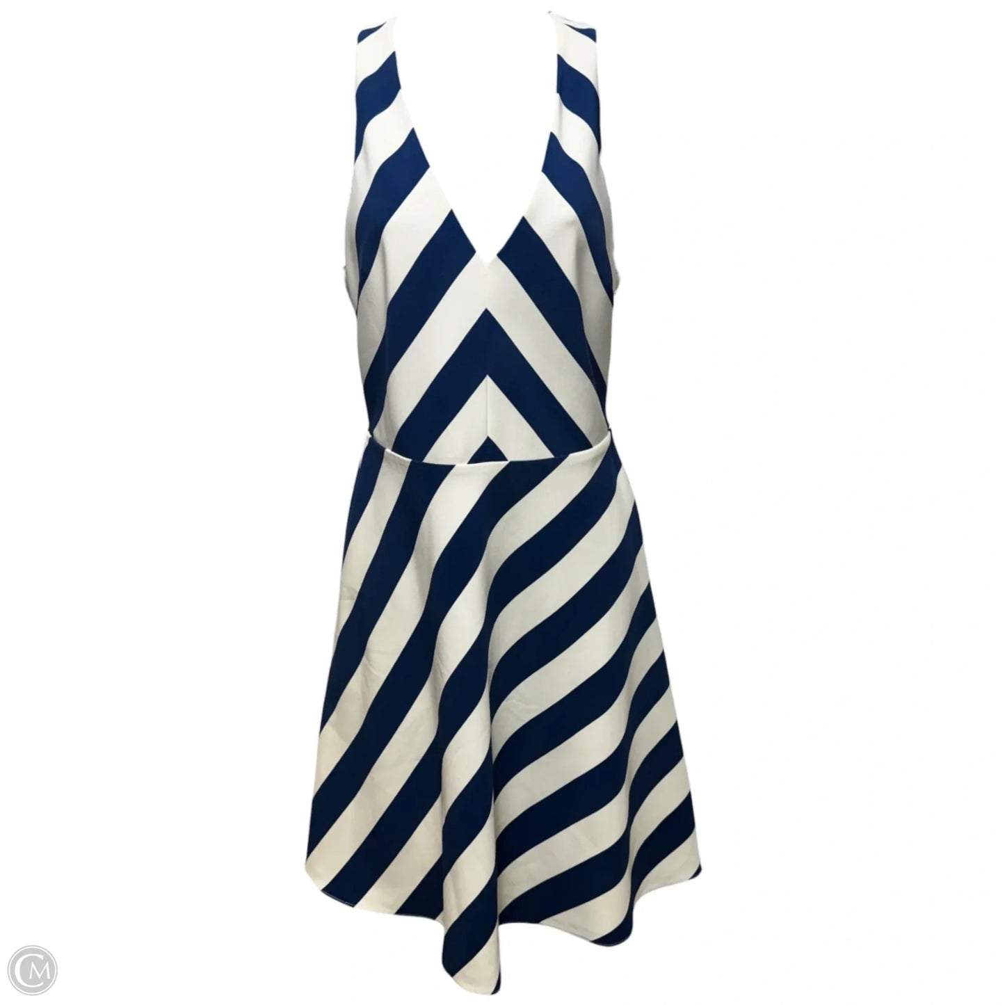 Mary Skater Dress By Cooper & Ella In Striped Pattern, Size: S