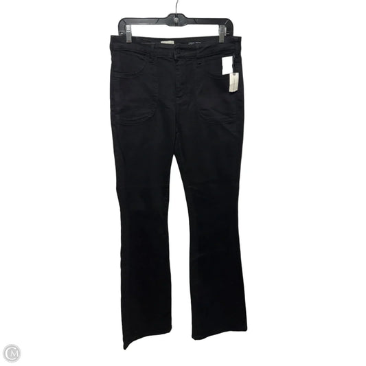 Low Rise Icon Flare Jeans By Pilcro In Black, Size: 8/29 Tall