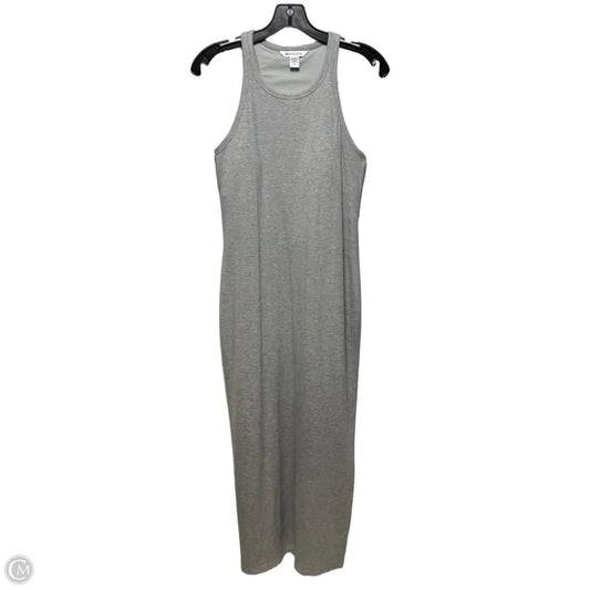 Signature Rib Dress Casual Maxi By Athleta In Grey, Size: M