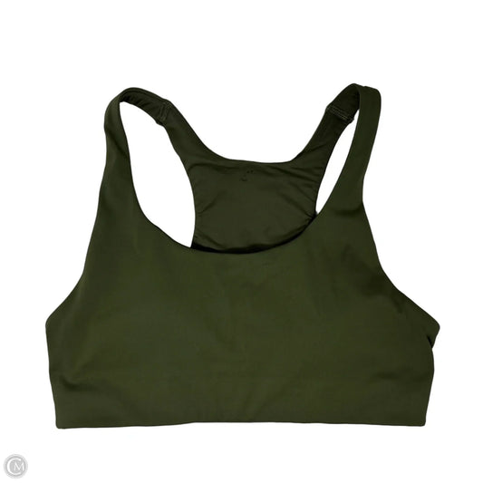 Athletic Bra By Lululemon In Green, Size: XXS