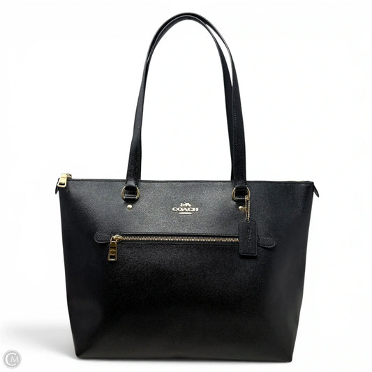 Crossgrain Leather Gallery Tote Designer By Coach, Size: Medium