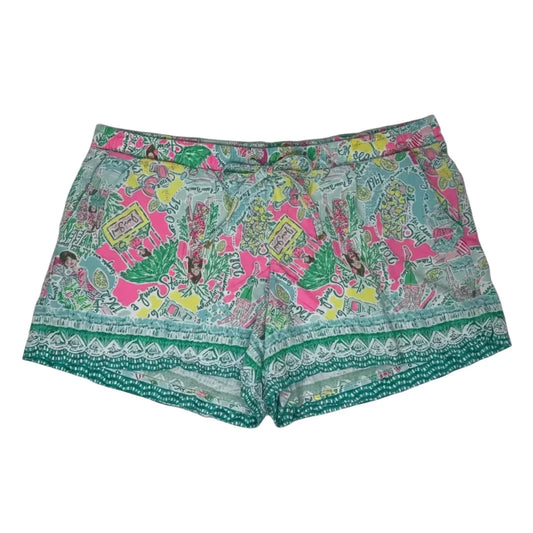 Shorts Designer By Lilly Pulitzer In Multi-colored, Size: Xl