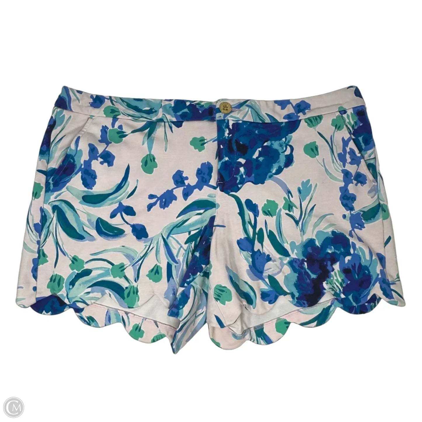 Shorts Designer By Lilly Pulitzer In Floral Print, Size: 16