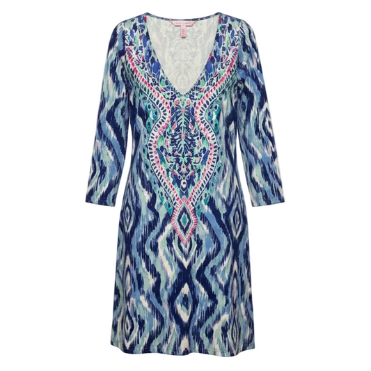 Ophelia Dress Designer By Lilly Pulitzer In Multi-colored, Size: L