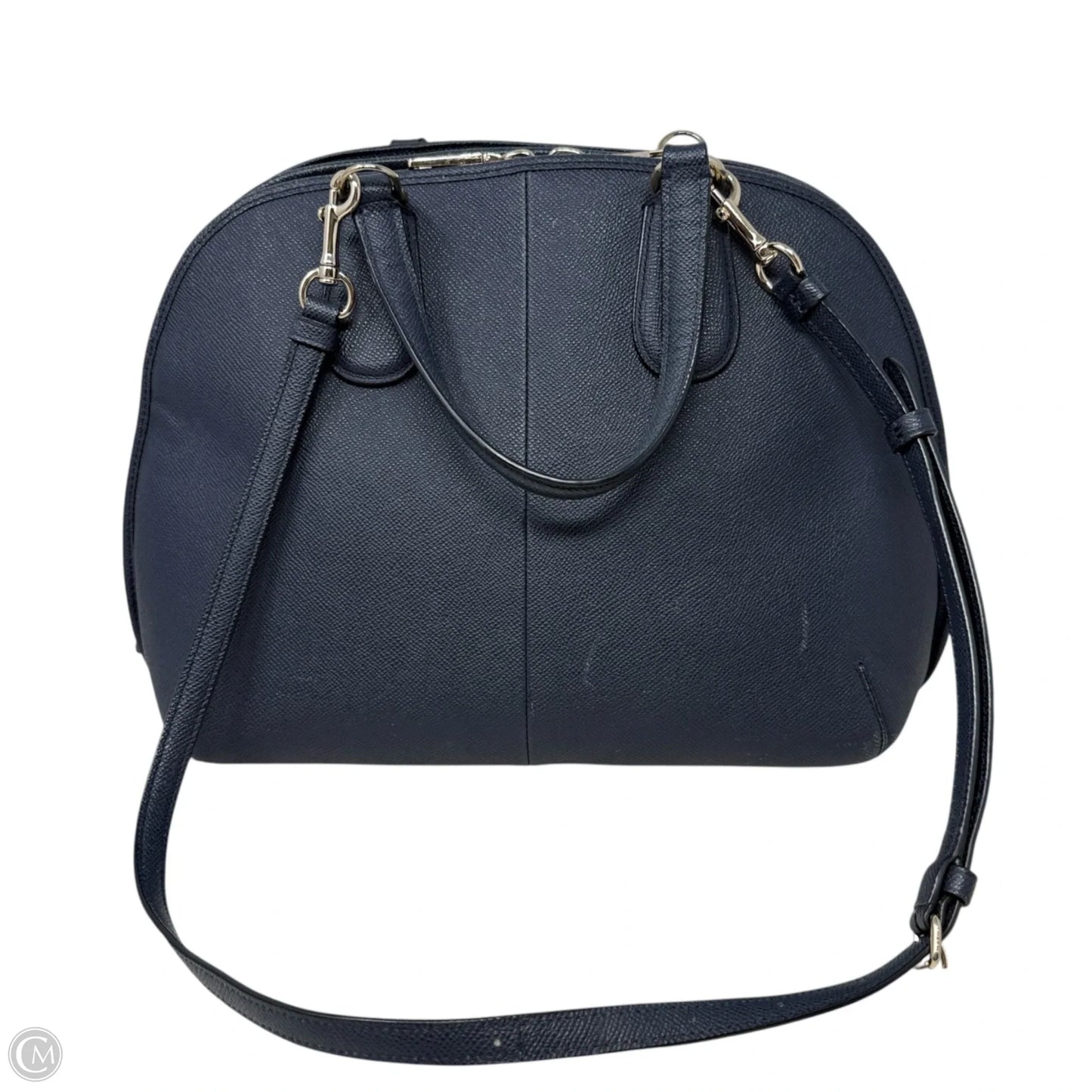 Prince Street Domed Satchel Designer By Coach, Size: Medium