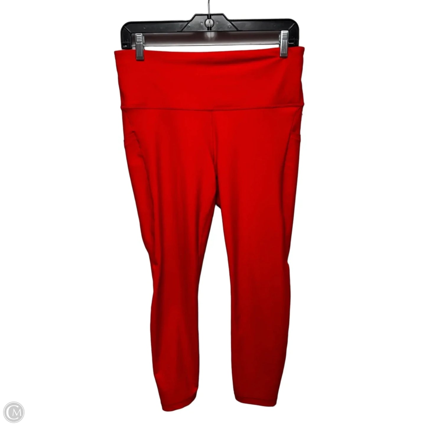 Athletic Leggings By Athleta In Red, Size: L