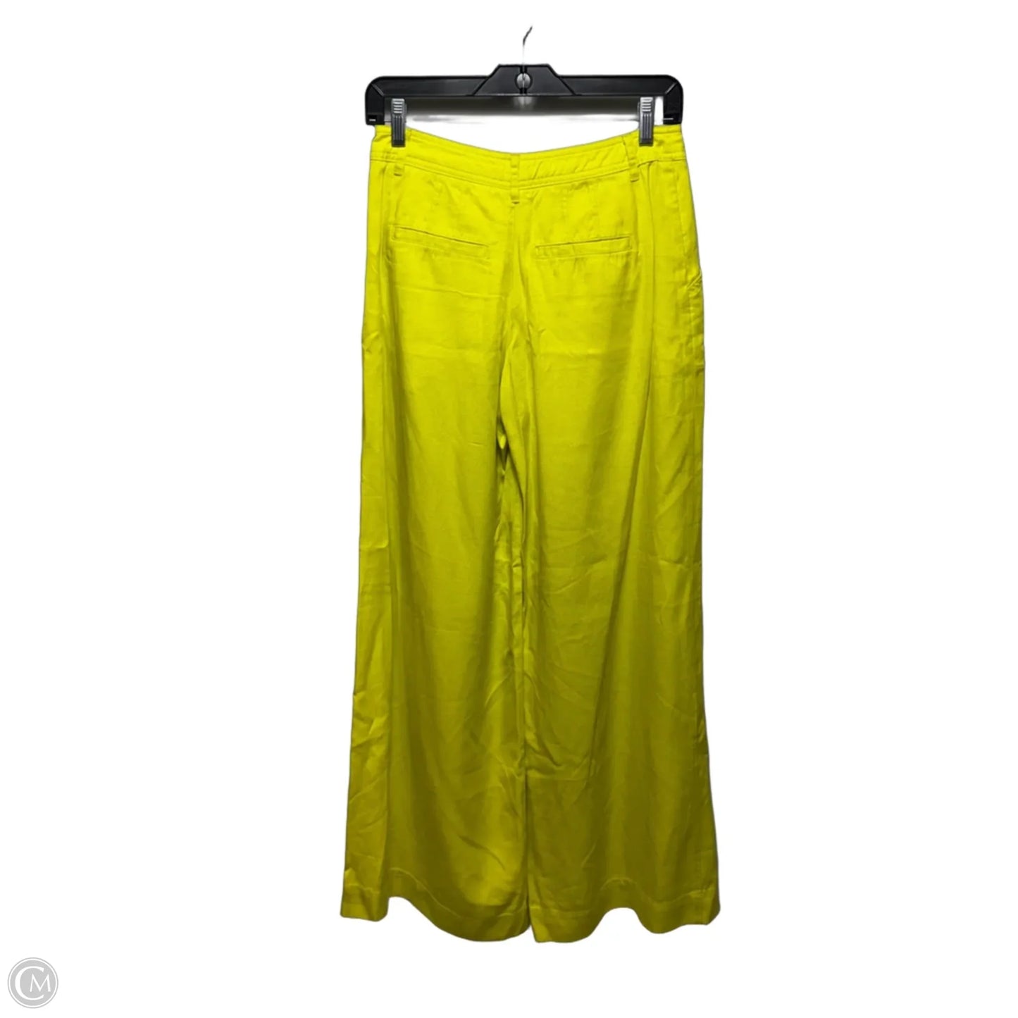 Pants Wide Leg By Anthropologie In Yellow, Size: 0