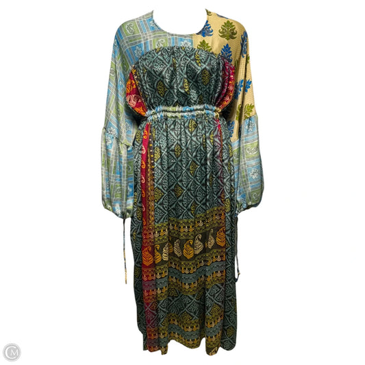 Dress Casual Maxi By Kantha Bae In Multi-colored, Size: Osfm