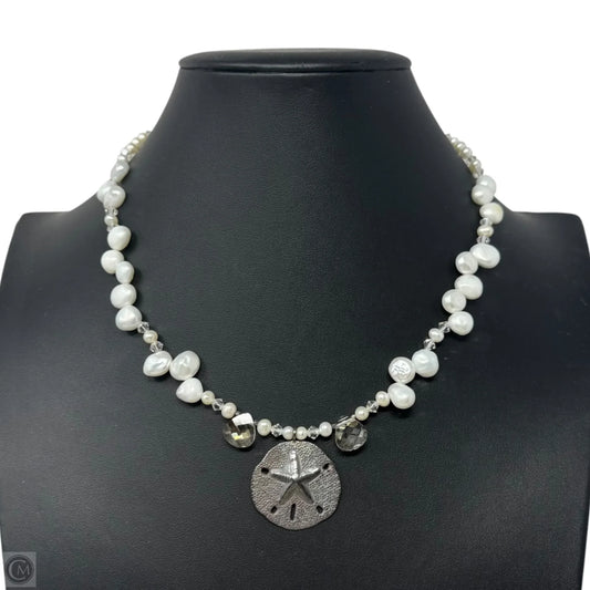Ship Shoal Sand Dollar Pearl Choker Necklace