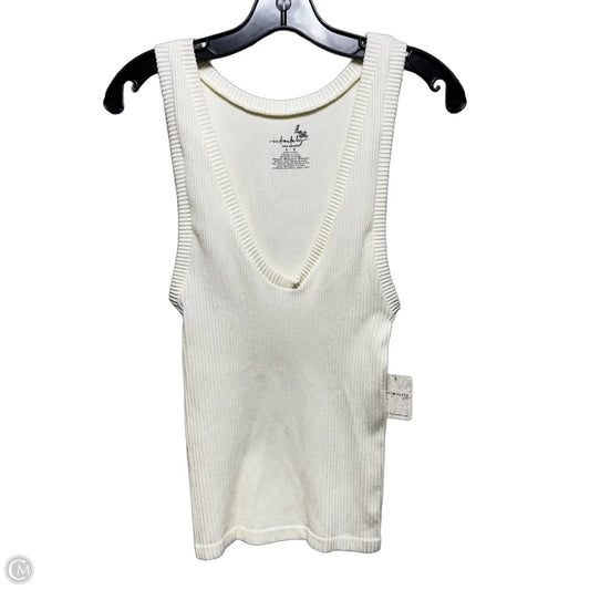 Tank Top By Free People In Cream, Size: Xl