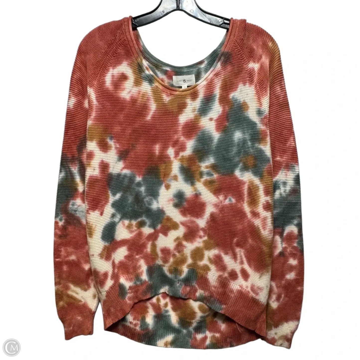 Sweater By Lou And Grey In Tie Dye Print, Size: Xs