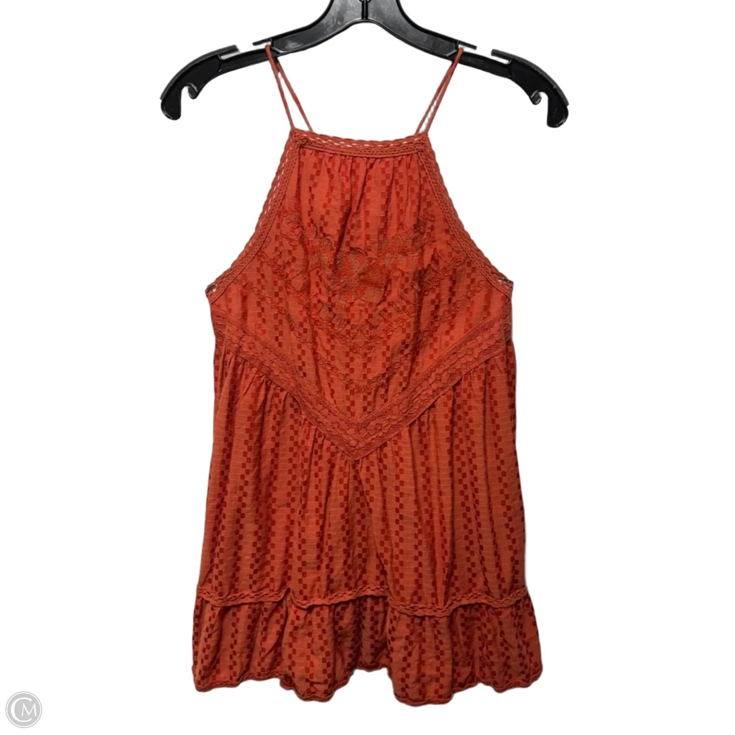 Top Sleeveless By Free People In Orange, Size: S
