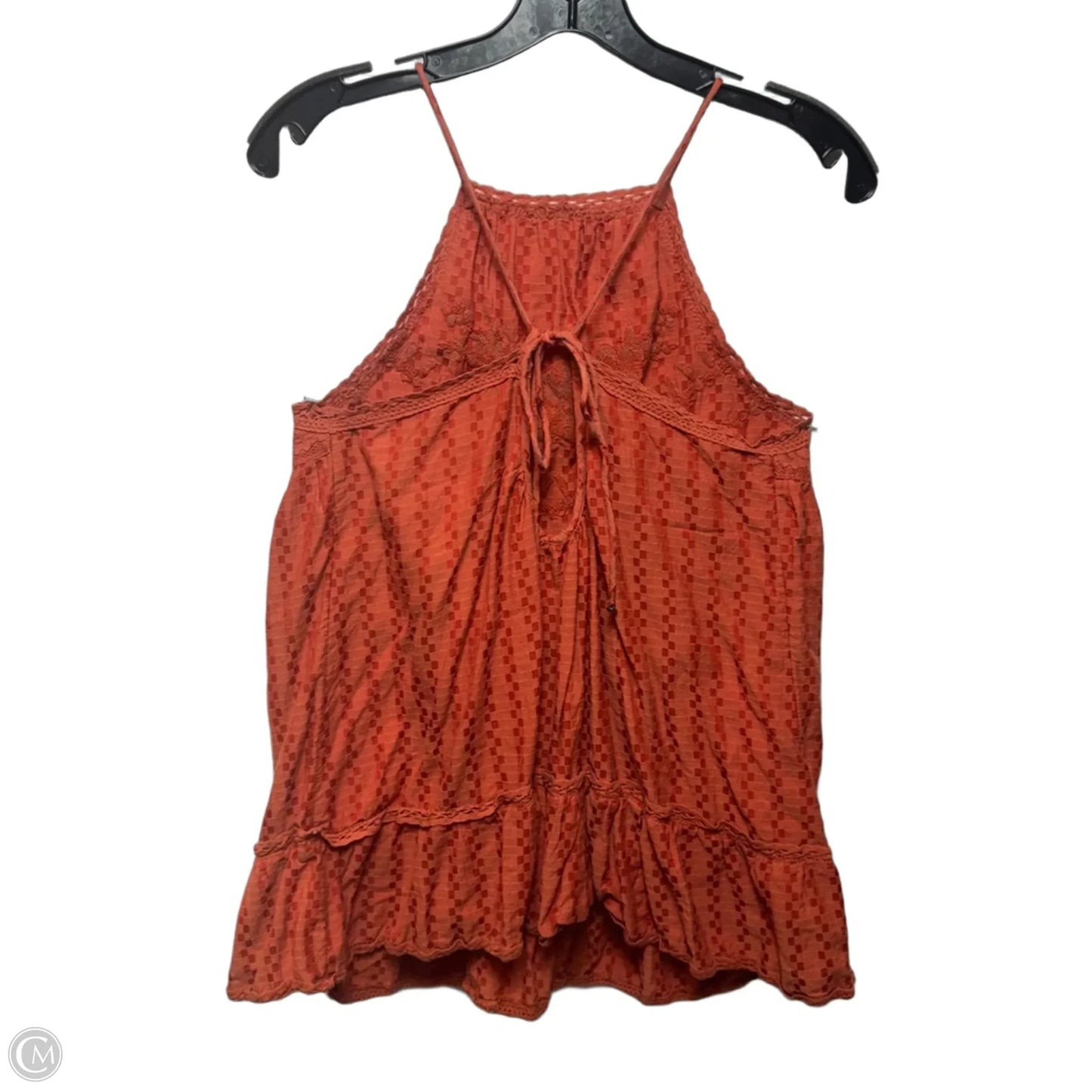 Top Sleeveless By Free People In Orange, Size: S