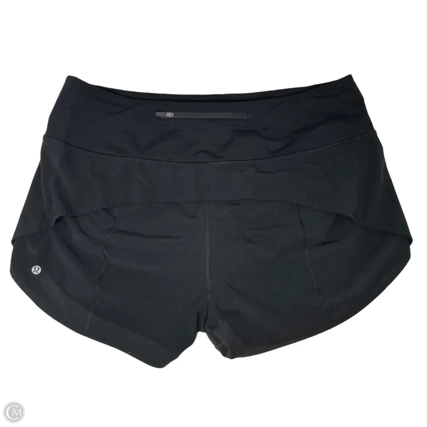 Athletic Shorts By Lululemon In Black, Size: 14
