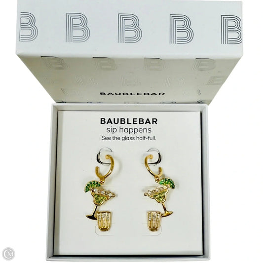 Sip Happens Margarita Themed Earrings 2 pc Set By Baublebar, Size: 02 Piece Set