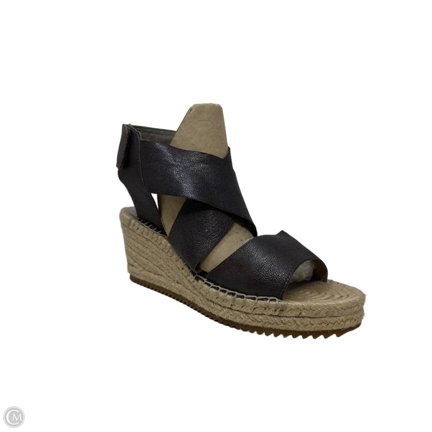 Willow Wedge Espadrille Sandals By Eileen Fisher In Brown, Size: 8.5