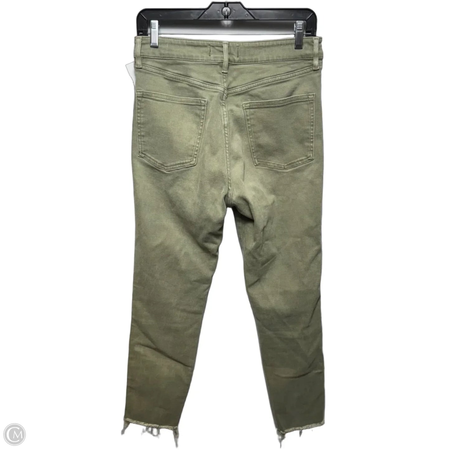 Jeans Skinny By We The Free In Green Denim, Size: 12 (31)