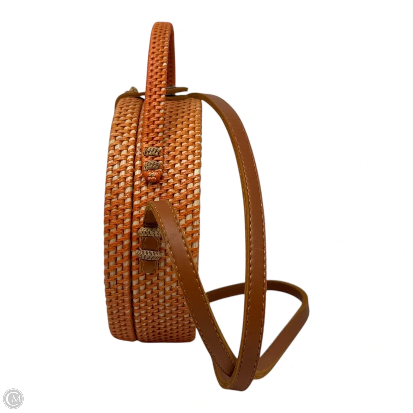 Woven Canteen Crossbody Unbranded, Size: Small