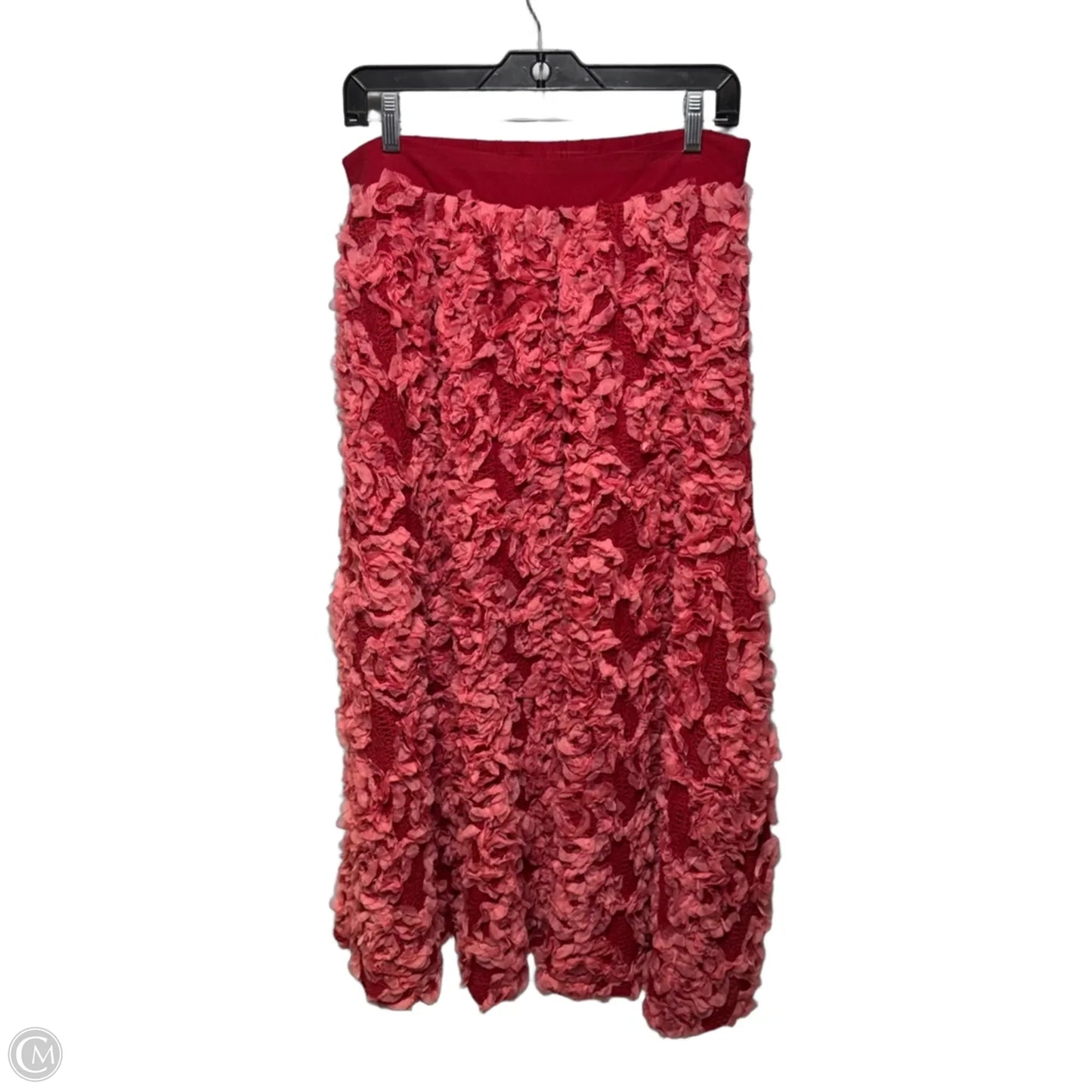 Skirt Maxi By Blue Tassel In Pink & Red, Size: M ESTIMATED