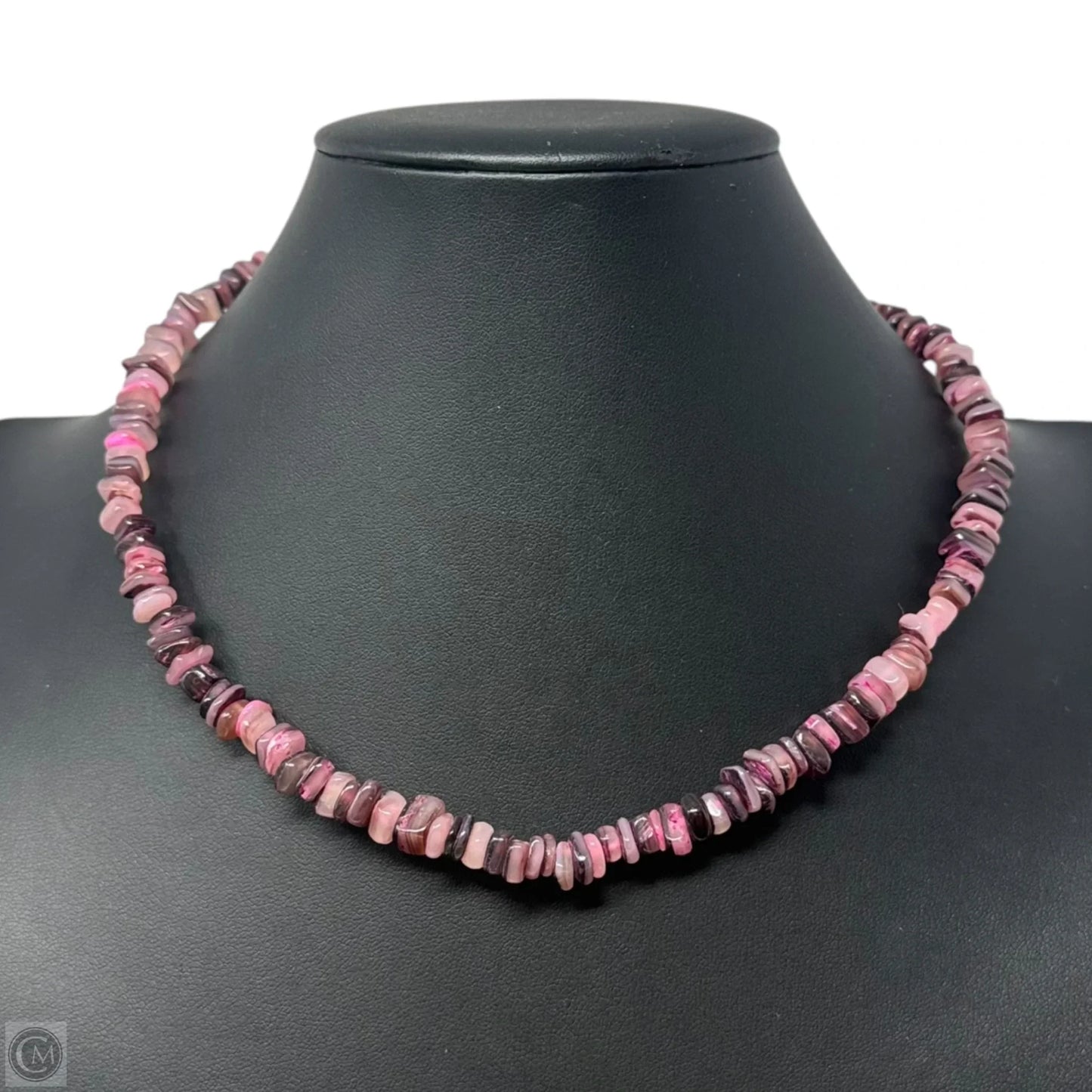 Rounded Stone Chip Necklace
