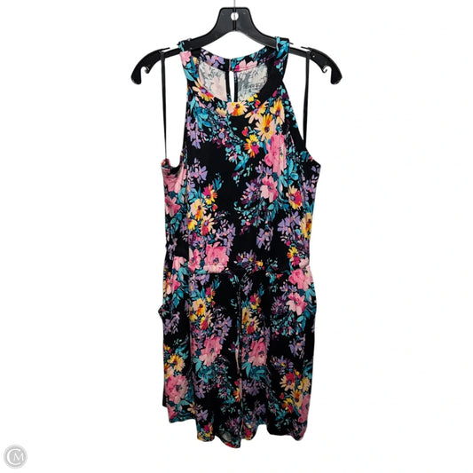 Romper By Torrid In Floral Print, Size: 1x
