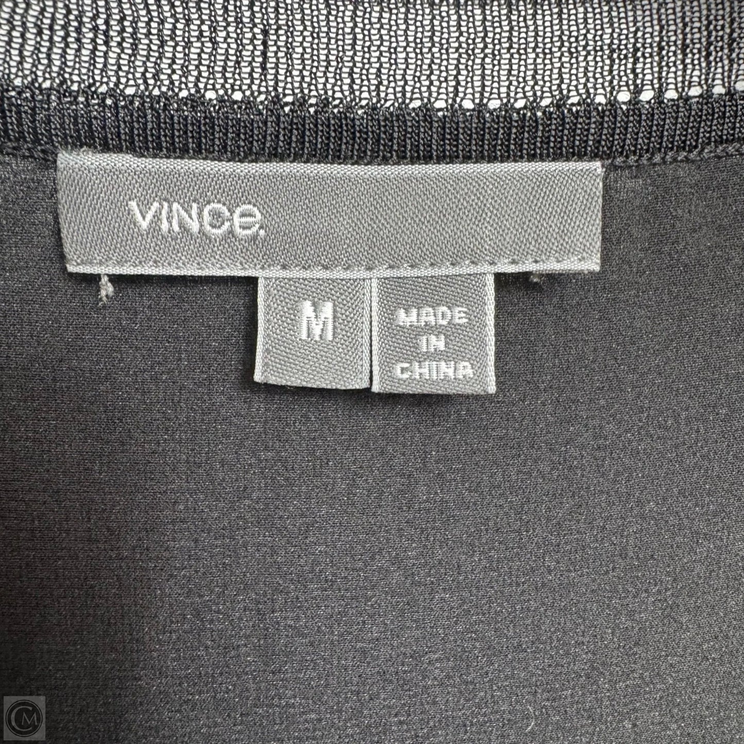 Silk Dress Casual Maxi By Vince In Black, Size: M