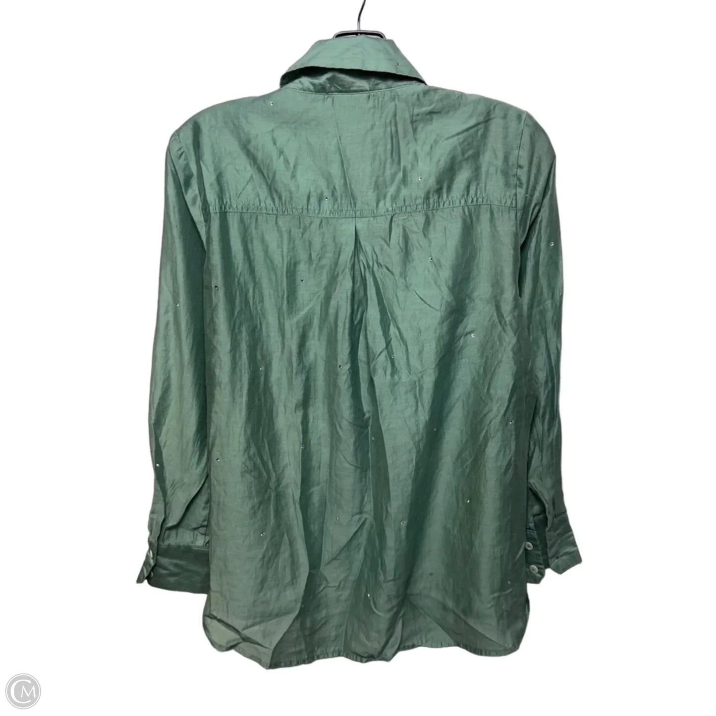 Rhinestone Top Long Sleeve By Bailey 44 X Anthropologie In Green, Size: S