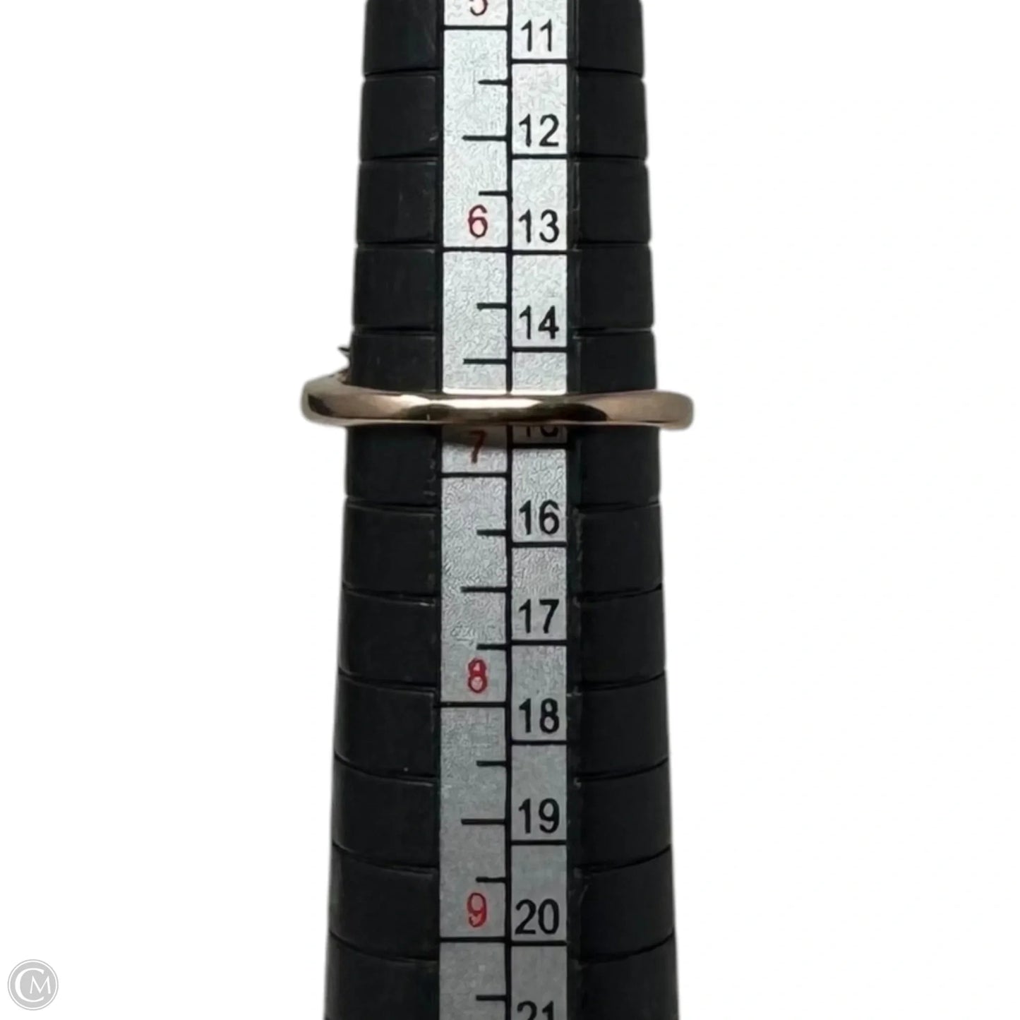 Blush Garnet & Moissonite Ring Sterling Silver By D’Joy, Size: 7